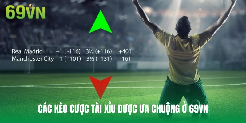 Top 3 kèo cược Tài Xỉu xuất hiện nhiều tại 69VN